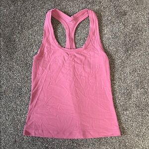 Pink lululemon align racerback tank
